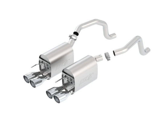 Borla 09-12 Corvette Coupe/Conv 6.2L 8cyl 6spd RWD inS-Type IIin Exhaust (rear section only) - Mammoth Racing -