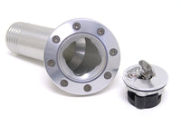 Ridetech Universal Locking Gas Cap (Clear Anodized) - Mammoth Racing -