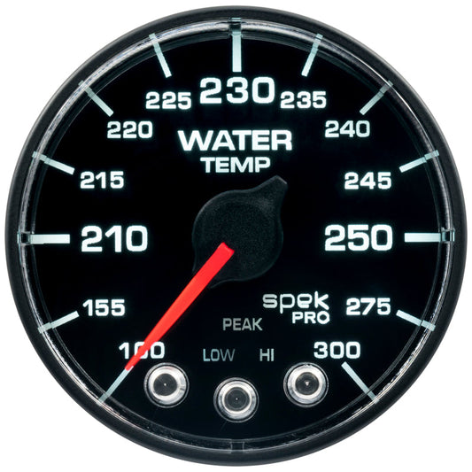 Autometer Spek-Pro - Nascar 2-1/16in Water Temp 100- 300f Bfb Ecu - My Store