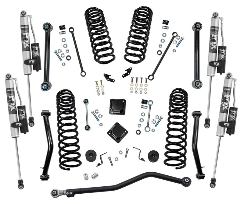 Superlift 20-22 Jeep Gladiator JT (NO Mojave) 4WD 4in Dual Rate Coil Lift Kit w/Fox 2.0 Res Shocks - Mammoth Racing -