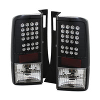 Spyder Scion XB 03-07 LED Tail Lights Black ALT-YD-TSXB03-LED-BK - Mammoth Racing -