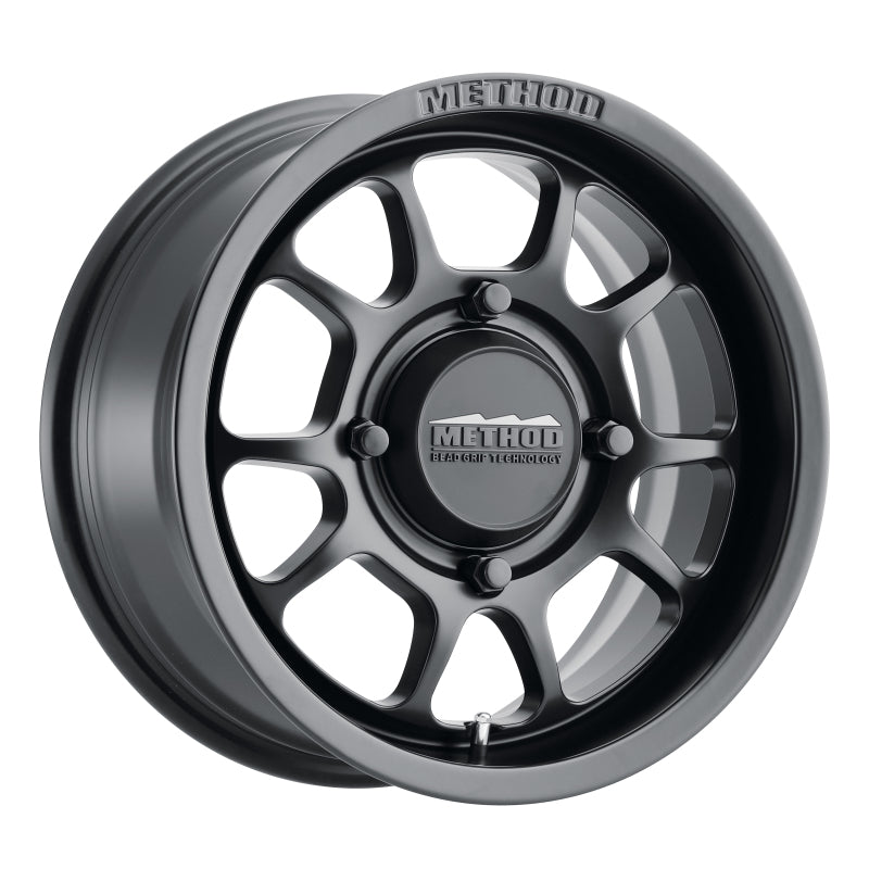 Method Mr409 15x7 4+3/+13mm Offset 4x136 106.25mm CB Matte Black Wheel - Mammoth Racing -