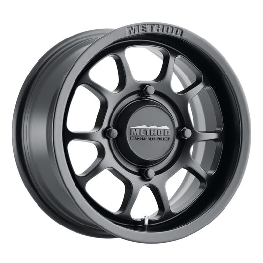 Method Mr409 15x7 4+3/+13mm Offset 4x136 106.25mm CB Matte Black Wheel