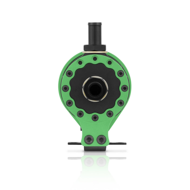Mishimoto Universal Baffled Oil Catch Can - Green - Mammoth Racing -