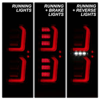 Spyder GMC Sierra 19-20 Incandescent Bulb Model Only LED Tail Lights-Black Smoke ALT-YD-GS19-LED-BSM - Mammoth Racing -