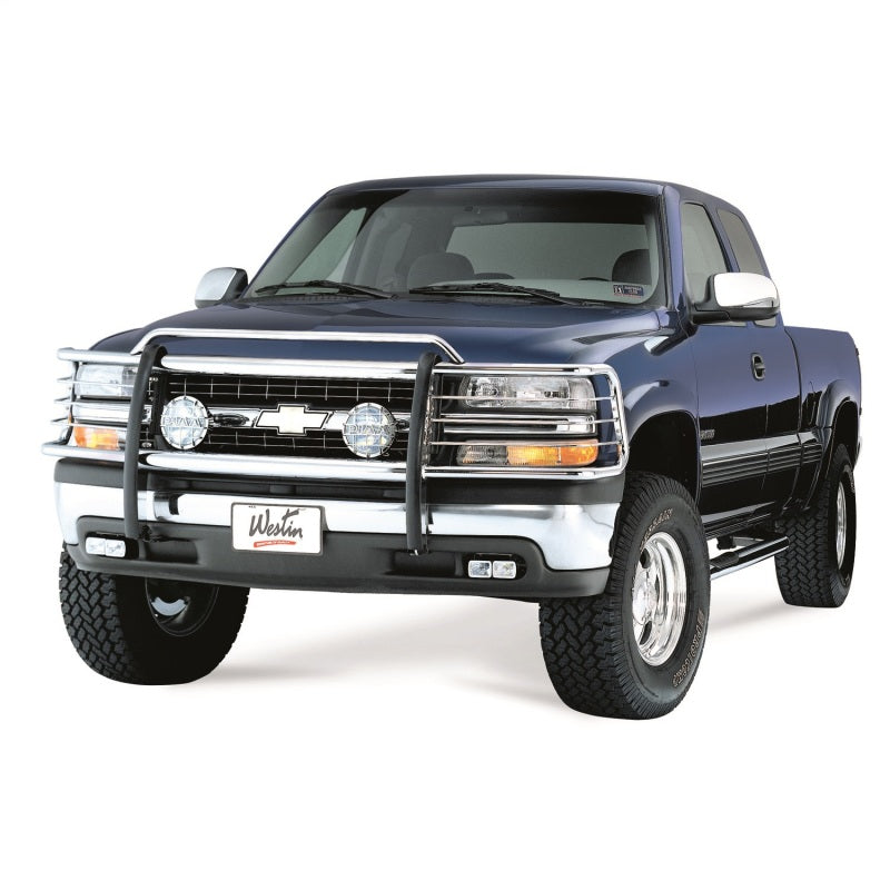 Westin 1999-2002 Chevrolet Silverado 1500LD Sportsman Grille Guard - SS - Mammoth Racing -