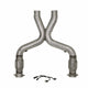 BBK 11-14 Mustang 5.0 Short Mid X Pipe With Catalytic Converters 3.0 For BBK Long Tube Headers - Mammoth Racing -