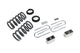 Belltech Lowering KIT W/O Shocks - Mammoth Racing -