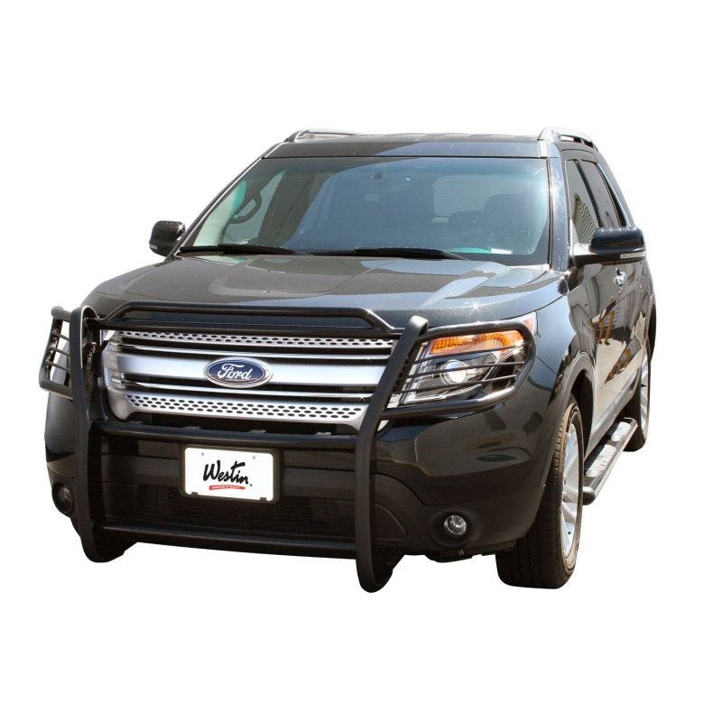 Westin Premier 4 Oval Nerf Step Bars 75 in - Black - Mammoth Racing -