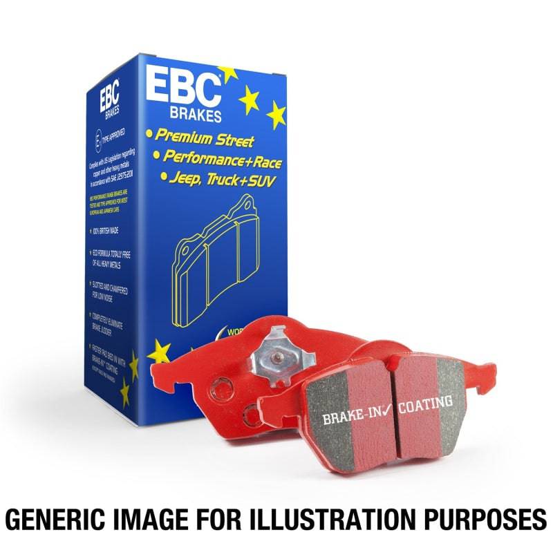 EBC 13+ Lexus ES300h 2.5 Hybrid Redstuff Front Brake Pads - My Store