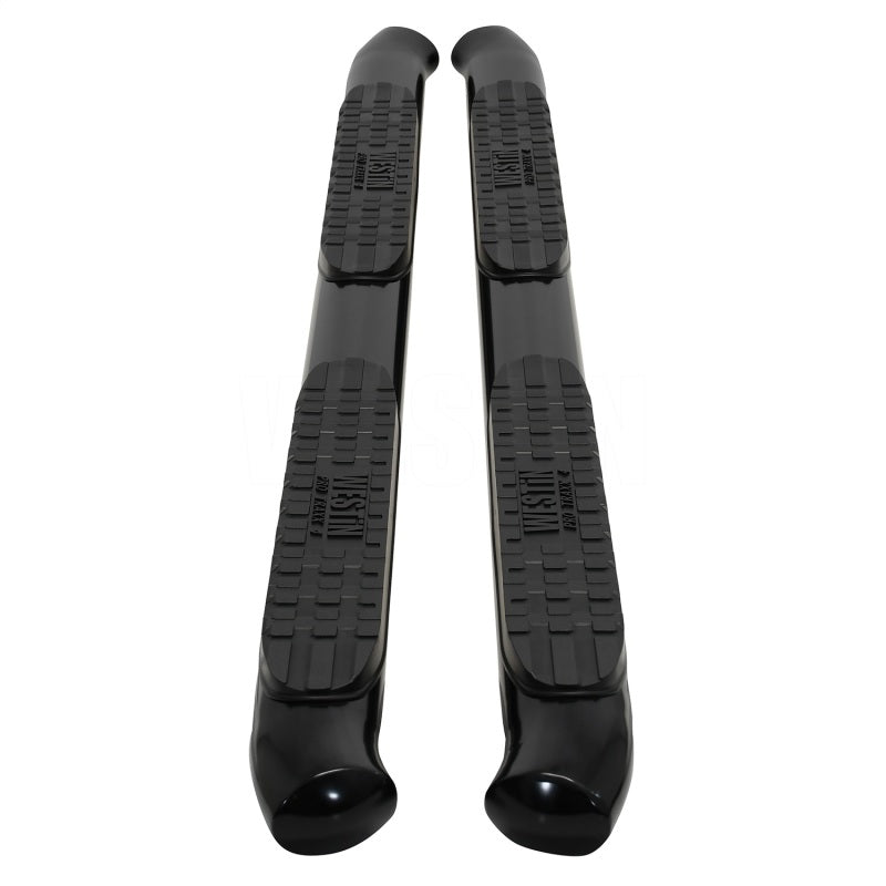 Westin 21-22 Ford Bronco (4-Door) PRO TRAXX 4 Oval Nerf Step Bars - Textured Black - Mammoth Racing -