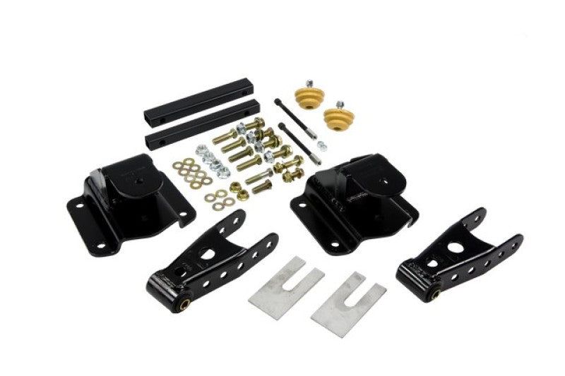 Belltech Shackle AND Hanger KIT 94-99 RAM 1500 XtdCab 4inch - Mammoth Racing -
