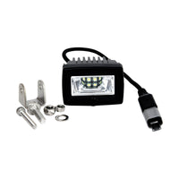 KC HiLiTES C-Series C2 LED 2in. Backup Area Flood Light 20w (Pair Pack System) - Black - Mammoth Racing -