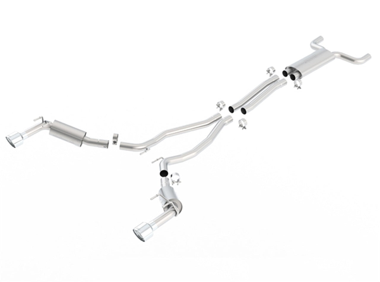 Borla 14-15 Chevy Camaro SS / ZL1 SS Single Catback Exhaust System w/ Single Rear Exit - Mammoth Racing -