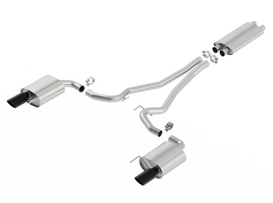 Borla 15-17 Ford Mustang GT 5.0L AT/MT Cat-Back Exhaust - Mammoth Racing -