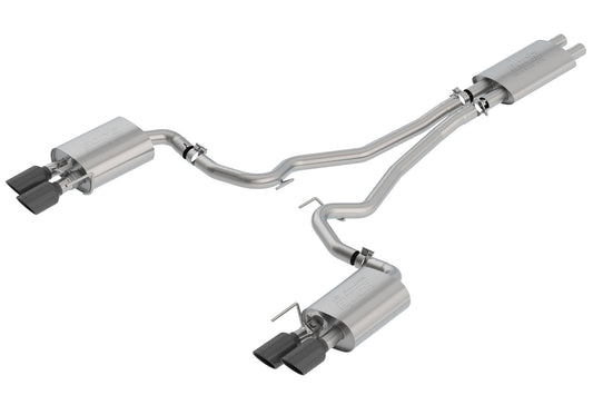 Borla 18-20 Ford Mustang GT 5.0L AT/MT ECE Cat-Back Exhaust w/ Active Valve (Fits Convertible) - Mammoth Racing -