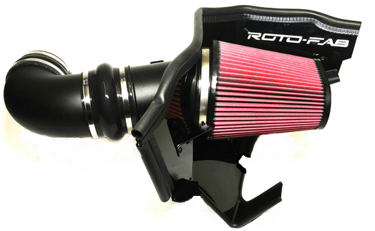 Roto-fab 10161068 | 2016-20 Camaro SS E-Force S/C Air Intake System With Oil Filter - Mammoth Racing -10161068