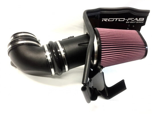 10161076  16-20 Camaro SS  S/C Big Gulp Air Intake System w/Oiled Filter Roto-fab - Mammoth Racing -10161076