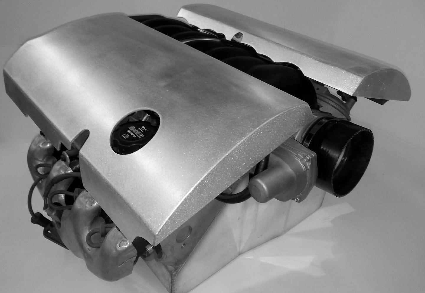Camaro V8 Aluminum Engine Covers 13-15 Camaro Bare Roto-fab - Mammoth Racing -10164064