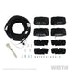 Westin R5 LED Light Kit - 4 End Caps Integrated LED Lights w/ Wiring Harness - Black - Mammoth Racing -