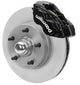 Wilwood 70-81 FBody/75-79 A&XBody Dynalite Frt Brk Kit 11in Rtr Blk Calipers Use w/ Pro Drop Spindle - My Store