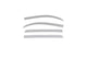 AVS 19-21 Toyota Tundra Crewmax Low Profile Color Match Ventvisors 4pc - Silver Sky Metallic - Mammoth Racing -