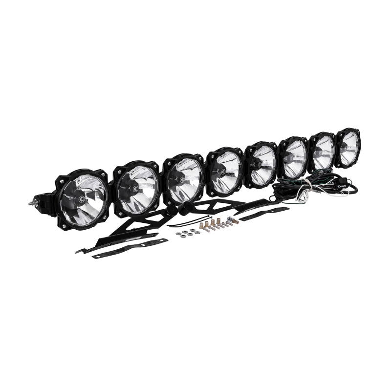 KC HiLiTES 05-17 Toyota Tacoma 50in. Pro6 Gravity LED 8-Light 160w Combo Beam Overhead Light Bar Sys - Mammoth Racing -