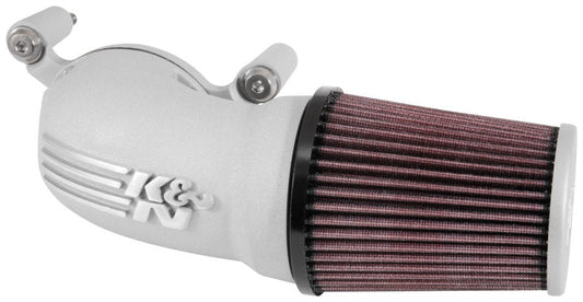 K&N 08-17 Harley Davidson Touring Models Performance Air Intake System Silver - Mammoth Racing -