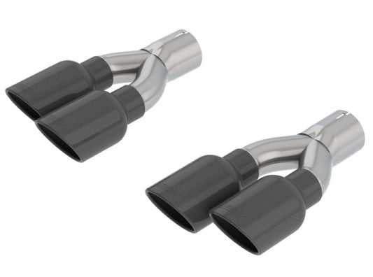 Borla 18+ Jeep Grand Cherokee TrackHawk 6.2L V8 Black Chrome 3in Tip Kit (For PN 140755 and 140756) - My Store