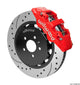 Wilwood Aero6 Front Kit 15.00in BBK - 08-12 Audi A4/a5/s5 - Drilled & Slotted Rotor - Red - My Store