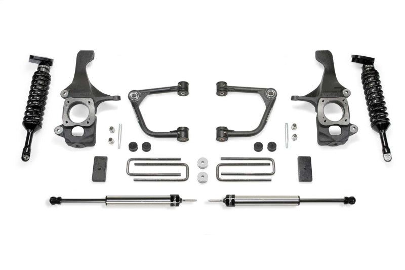 Fabtech 16-19 Toyota Tundra 4WD Trd Pro 2in UCA Kit w/Uniballs & Dlss 2.5c/o & Rr Dlss - Mammoth Racing -