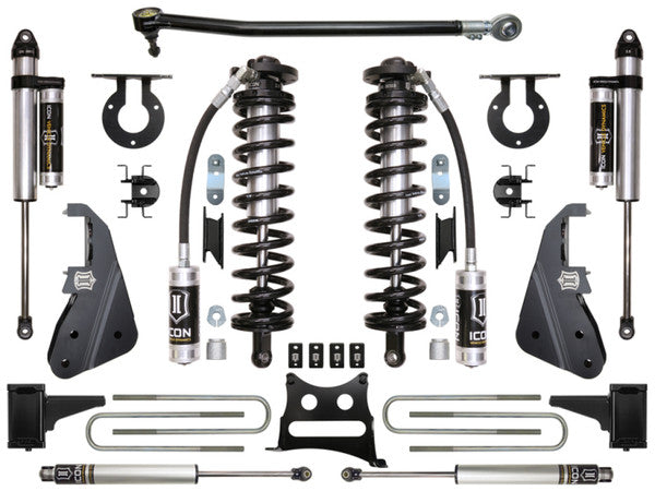 Icon 2017+ Ford F-250/f-350 4-5.5in Stage 3 Coilover Conversion System - Mammoth Racing -