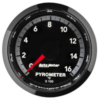 Autometer Gen4 Dodge Factory Match 52.4mm Full Sweep Electronic 0-1600 Deg F EGT/Pyrometer Gauge - My Store