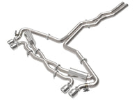 aFe 20-22 Audi RS6 Avant V8 4L(tt) MACH Force-Xp 3in to 2.5in 304 SS Cat-Back Exhaust w/Polished Tip - Mammoth Racing -