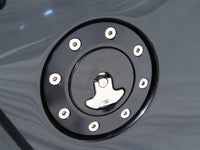 Ridetech Universal Locking Gas Cap (Black Anodized) - Mammoth Racing -
