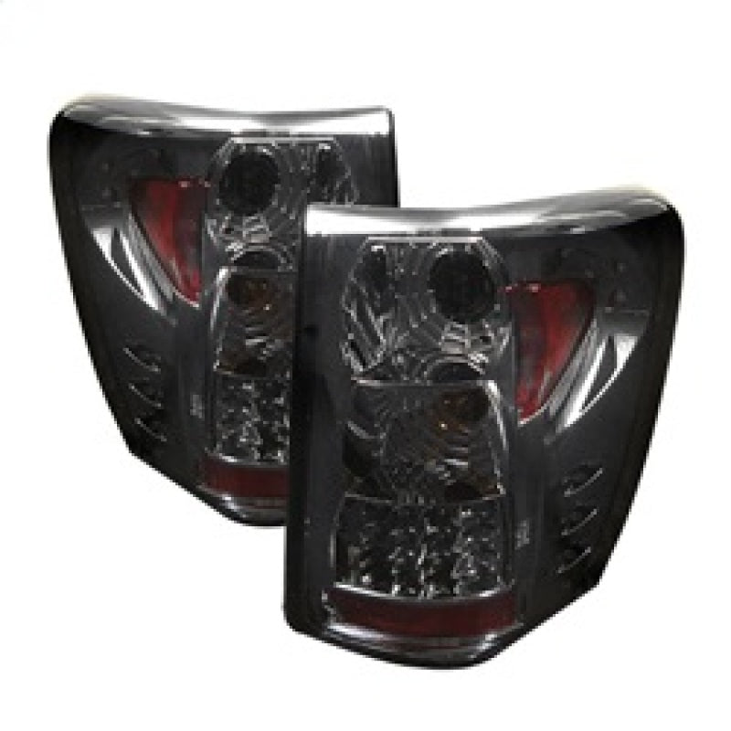 Spyder Jeep Grand Cherokee 99-04 LED Tail Lights Version 2 Smoke ALT-YD-JGC99-LED-SM-G2 - Mammoth Racing -