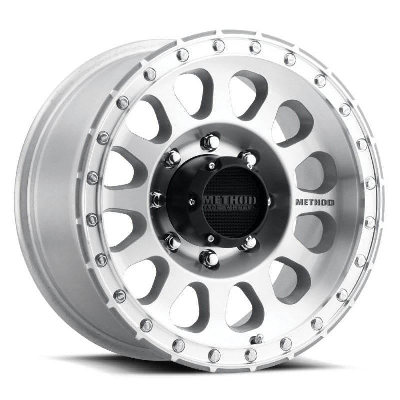Method Mr315 18x9 +18mm Offset 8x6.5 130.81mm CB Machined/Clear Coat Wheel - Mammoth Racing -