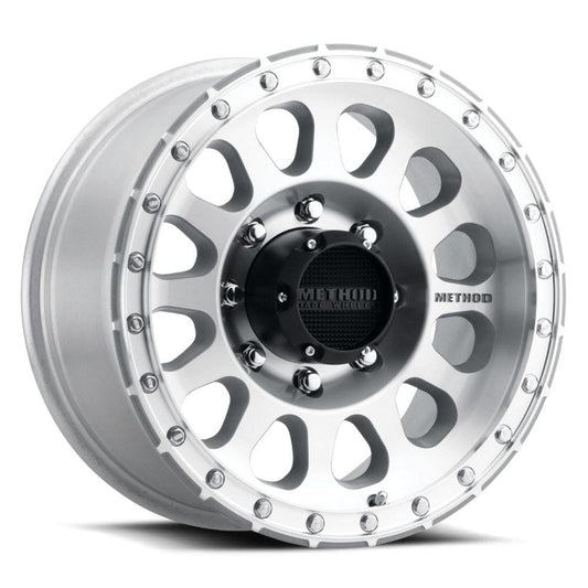 Method Mr315 17x8.5 0mm Offset 8x170 130.81mm CB Machined/Clear Coat Wheel - Mammoth Racing -