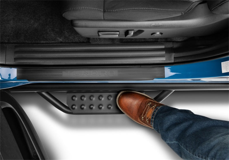 N-Fab RS Nerf Step 2020 Jeep Wrangler Gladiator 4DR All Beds - Cab Length - Tex. Black - Mammoth Racing -