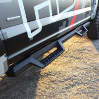 Westin/HDX 17-18 Ford F-150 SuperCrew Drop Nerf Step Bars - Textured Black - Mammoth Racing -