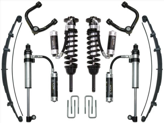 Icon 05-15 Toyota Tacoma 0-3.5in/16-17 Toyota Tacoma 0-2.75in Stg 9 Suspension System w/Tubular Uca - Mammoth Racing -