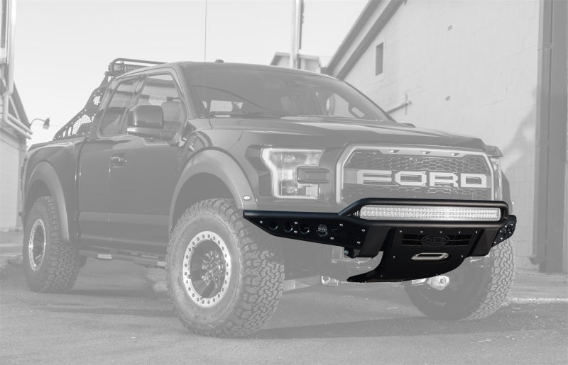 Addictive Desert Designs 17-18 Ford F-150 Raptor Stealth R Front Bumper w/ Winch Mount - My Store