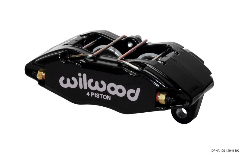 Wilwood Caliper-Dynapro Honda/Acura - Black Powder 1.62in Pistons .83in Disc - Mammoth Racing -