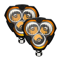 KC HiLiTES Flex ERA 3 LED Light Combo Beam Pair Pack System - Mammoth Racing -