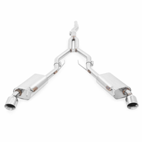 Mishimoto 2015-2016 Ford Mustang 2.3L EcoBoost Stainless Steel Cat-Back Exhaust - Mammoth Racing -