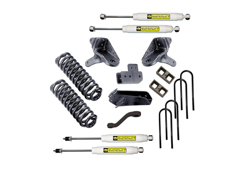 Superlift 80-97 Ford F250 3.5in Lift Kit w/ Superlift Shocks - Mammoth Racing -