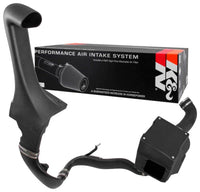 K&N 12-18 Jeep Wrangler 3.6l V6 Performance Intake Kit w/ Snorkel - Mammoth Racing -