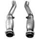 Kooks 04-07 Cadillac Cts-v 3in x 2 1/2in Corsa SS Cat Conn. Pipes (Connects to Center Res) - Mammoth Racing -