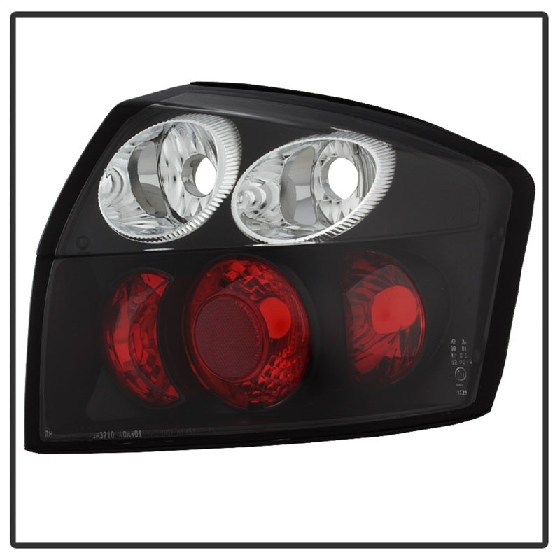 Spyder 02-05 Audi A4 (Excl Convertible/Wagon) Euro Style Tail Lights - Black (ALT-YD-AA402-BK) - Mammoth Racing -