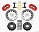 Wilwood Narrow Superlite 6R Front Hat Kit 12.88in Drill Red 93-96 Mazda RX7 - Mammoth Racing -
